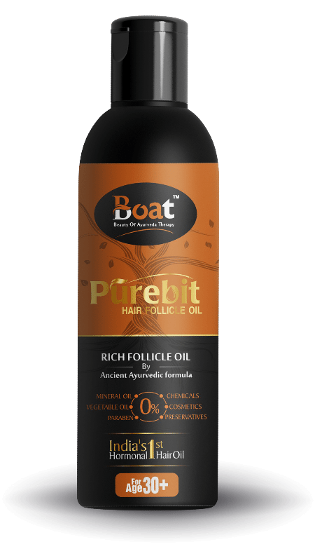 Purebit Hair Oil (200ml) (Age 30+) – boatayurveda